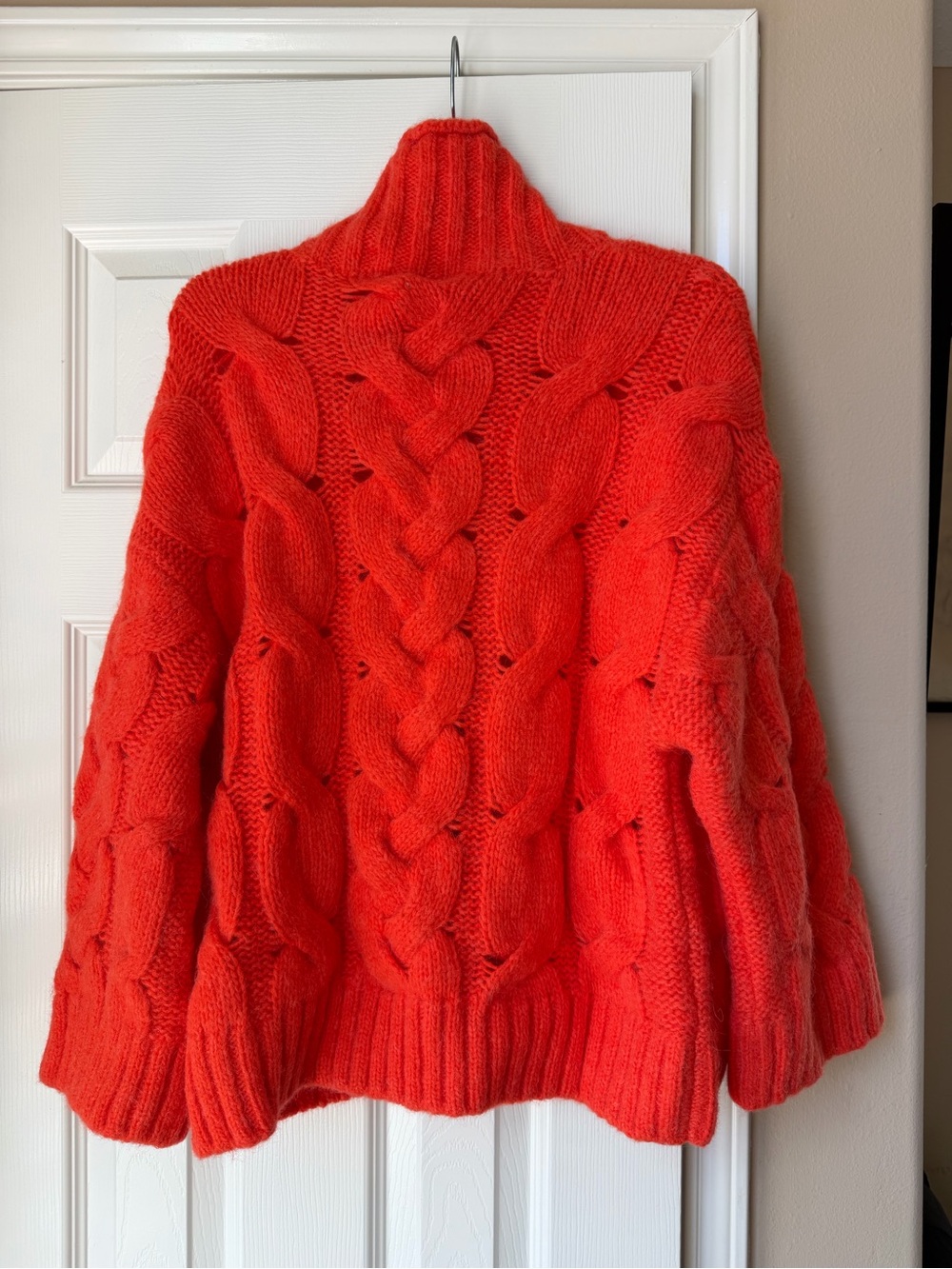 NWOT Free People Clementine SoftSpun Cable Knit Pullover - Picture 7 of 7